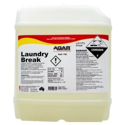 Agar Laundry Break Heavy Duty Alkaline Detergent - 15Lt