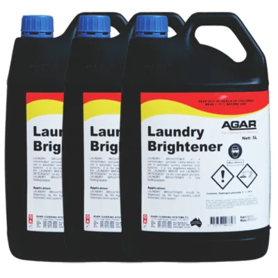 Agar Laundry Brightener Safety Bleach - 3 X 5Lt