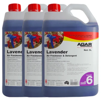 Agar Lavender Detergent and Air Freshener - 3 X 5Lt