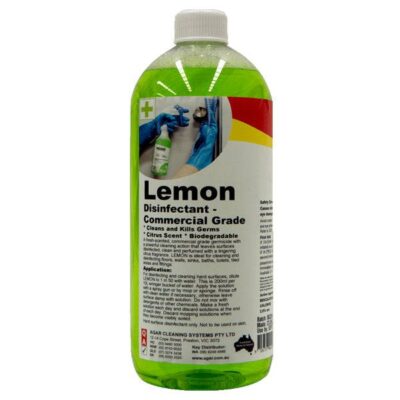 Agar Lemon Disinfectant Commercial Grade - 1Lt