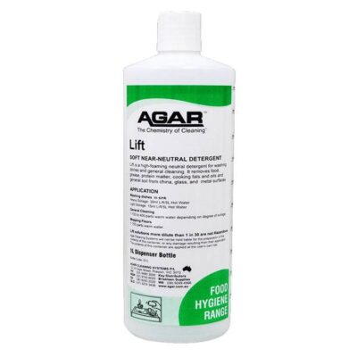 Agar Lift Dishwashing Detergent - Empty Dispensing Bottle 1Lt