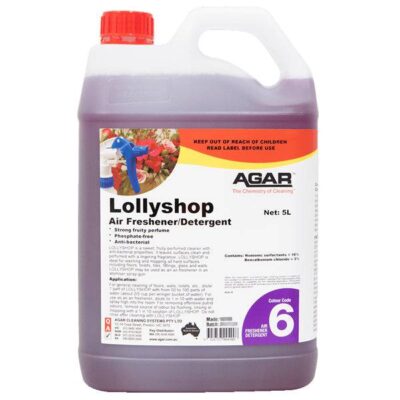 Agar Lollyshop Concentrated Detergent and Air Freshener - 5Lt