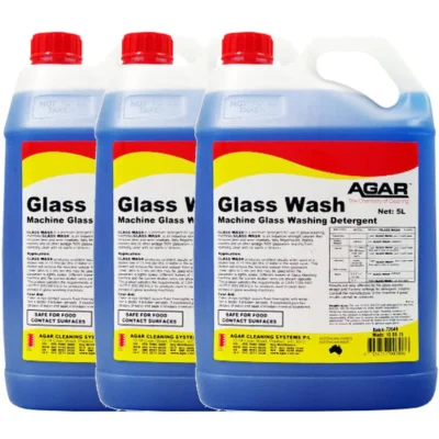 Agar Machine Glass Wash Detergent - 3 X 5Lt