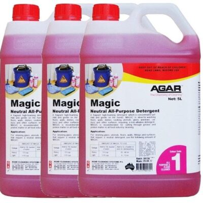 Agar Magic Neutral High Foaming All Purpose Detergent - 3 X 5Lt