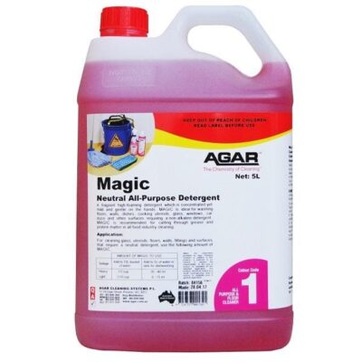 Agar Magic Neutral High Foaming All Purpose Detergent - 5Lt