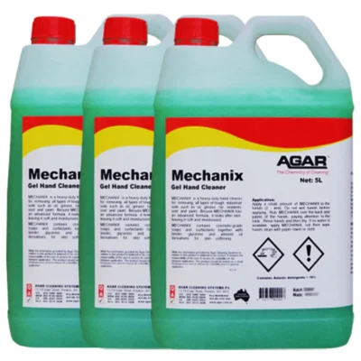 Agar Mechanix Gel Workshop Hand Cleaner - 3 X 5Lt
