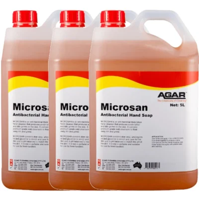 Agar Microsan Thick Antibacterial Hand Soap - 3 X 5Lt