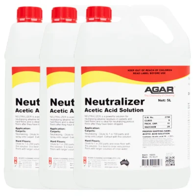 Agar Neutraliser Carpets and Hard Floors - 3 X 5Lt