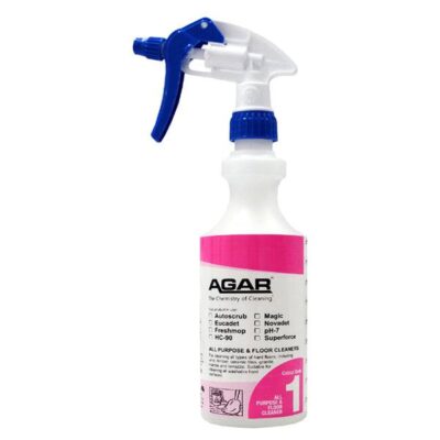 Agar Novadet Concentrated Detergent for Terrazzo, Marble and Slate - 500ml Empty Dispensing Bottle