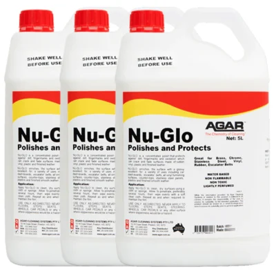 Agar Nu-Glo Polishes and Protects - 3 X 5Lt