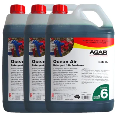 Agar Ocean Air Detergent and Air Freshener - 3 X 5Lt