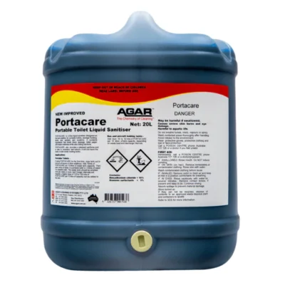 Agar Portacare Portable Toilet Sanitiser | Waste Tank Additive - 20Lt