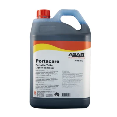 Agar Portacare Portable Toilet Sanitiser | Waste Tank Additive - 5Lt