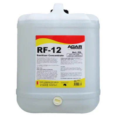 Agar RF12 No Rinsing Food Grade Sanitiser Concentrate - 20Lt