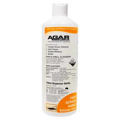 Agar Sizzle Oven and Grill Cleaner - 750ml Empty Dispensing Bottle