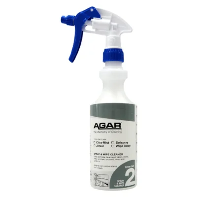 Agar Solspray Spray and Wipe Detergent - 500ml Empty Dispensing Bottle