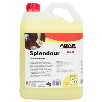 Agar Splendour Furniture Polish - 5Lt