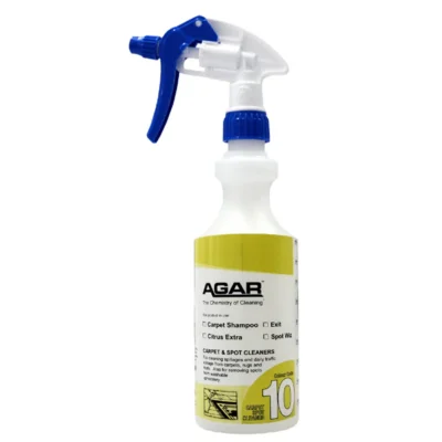 Agar Spot Wiz Carpet Stain Remover - Environmentally Preferable - 500ml Empty Dispensing Bottle