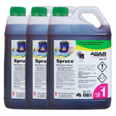 Agar Spruce All Purpose Cleaner Envirmental Friendly - 3 X 5Lt