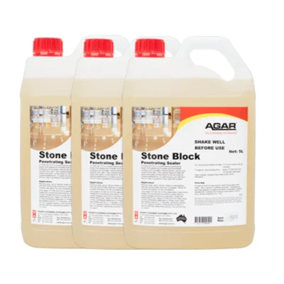 Agar Stone Block Penetrating Sealer - 3 X 5Lt