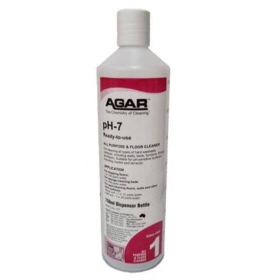 Agar pH7 Neutral Hard Floor Detergent Eco Friendly - 750ml Empty Dispensing Bottle