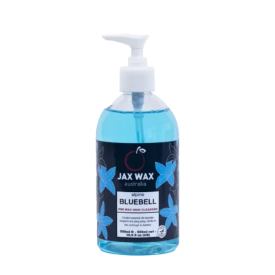 Alpine Bluebell Pre Wax Cleanser - 500mL – Induction Cap + Pump