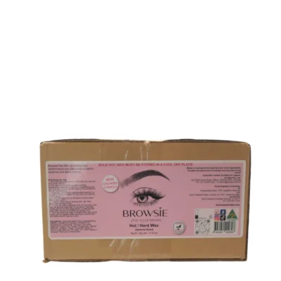 Browsie Hot Wax - 350gm carton 12 units