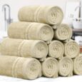 Facial Towels 500GSM 10 Pack 30X30cm Taupe
