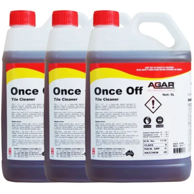 Agar Once Off Tile Floor Cleaner - 3 X 5Lt