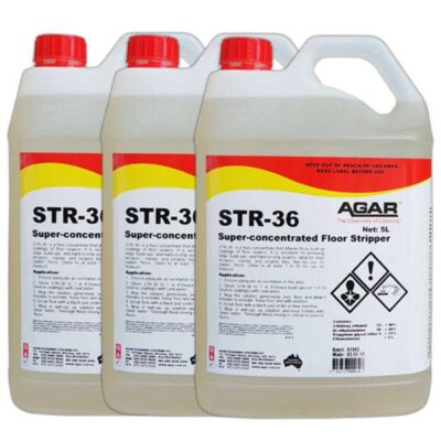 Agar STR-36 - Floor Stripper - 3 X 5Lt