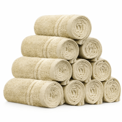 Facial Towels 500GSM 10 Pack 30X30cm Taupe