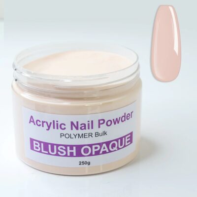 Acrylic Powder Polymer - 250gm - BLUSH OPAQUE
