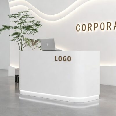 Elysian Curve Counter – Reception Desk