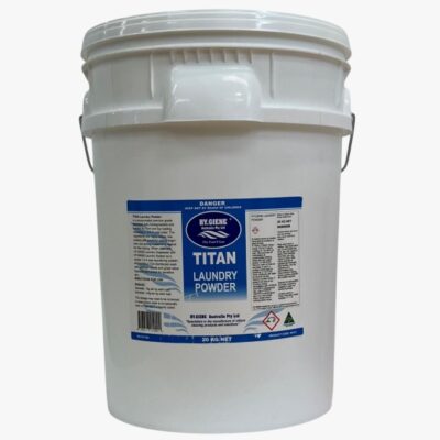 Titan Laundry Powder Hy.Giene 20kg concentrate for commercial laundry and fabric care