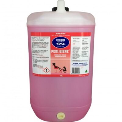 Pedi Giene Premium Disinfectant 15L for pedicure salon hygiene and cleaning