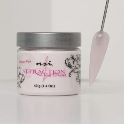 Radiant Pink Nail Powder NSI Attraction 40g acrylic powder for professional nail enhancements