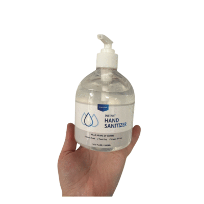 Hand Sanitizer 500ml 75% alcohol pump bottle