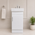 Portable basin with heater