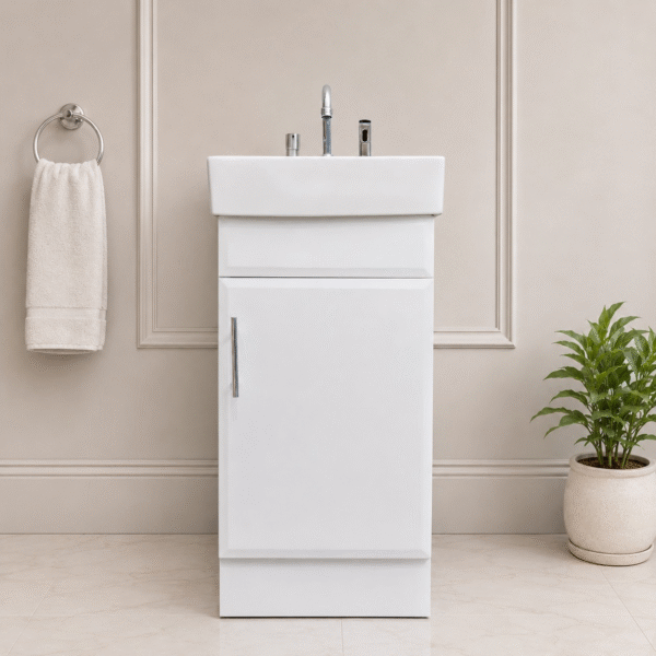 Portable basin with heater