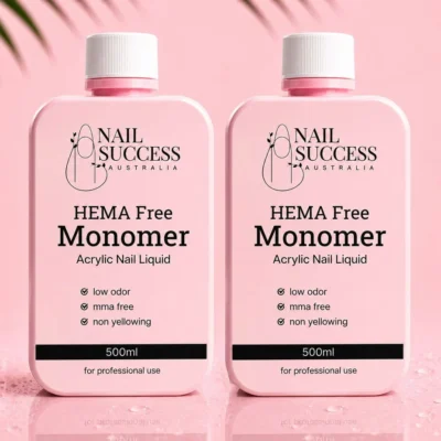 Acrylic Nail Liquid Monomer Low Odour HEMA Free - 1000ml