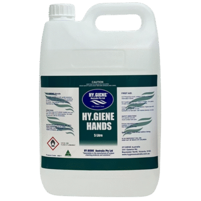 HY.GIENE HANDS Clear Thin Liquid Hand Sanitiser - 2x5L