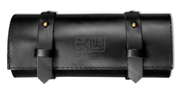 Kasho leather roll K-19 professional scissor storage roll