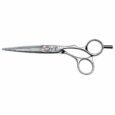 Kasho Damascus scissors offset hair cutting scissors