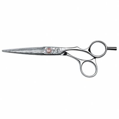 Kasho Damascus scissors offset hair cutting scissors