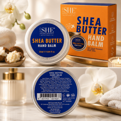 Shea Butter Hand Balm moisturising hand cream for dry hands