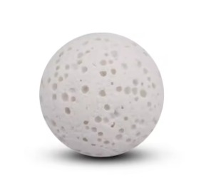 White lava stone aromatherapy balls pack of 10