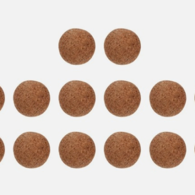 Wood aromatherapy balls pack of 20