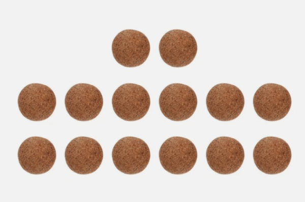 Wood aromatherapy balls pack of 20