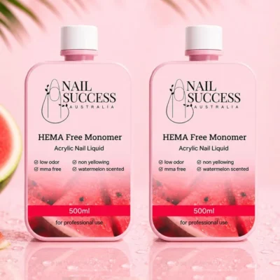 Acrylic Nail Liquid Monomer Watermelon HEMA Free - 1000ml