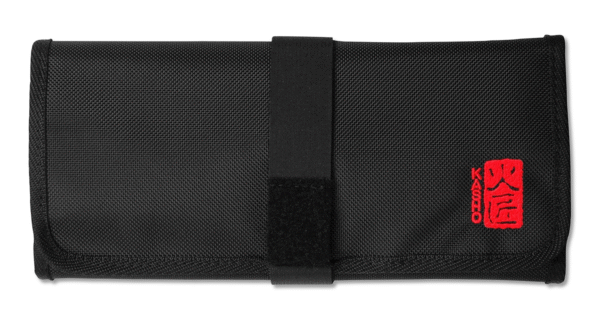 Kasho leather cloth black K-3 professional scissor wrap